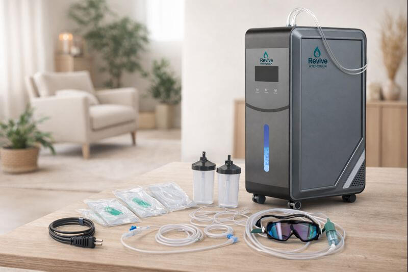 Included Accessories Revive Hydrogen Generator Accessories